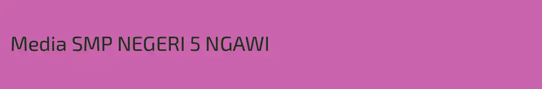 Media SMP NEGERI 5 NGAWI